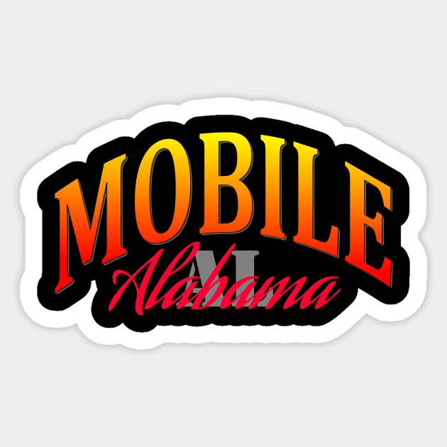 City Pride: Mobile, Alabama Sticker by Naves